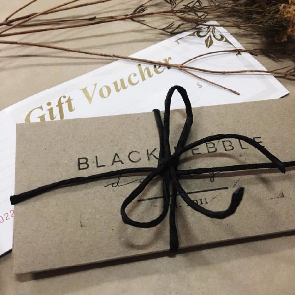 Gift Voucher | Black Pebble Design
